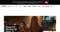 Desktop Screenshot of empireonline.com